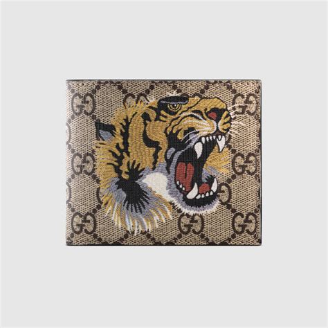 replica tiger print gucci walet|Gucci tiger accessories.